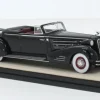 Cadillac 452D V16 Victoria Convertible Coupe, schwarz, 1934, 1:43, Stamp Models