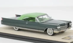 Cadillac Eldorado Biarritz, dunkelgrün/hellgrün, 1963, 1:43, Stamp Models