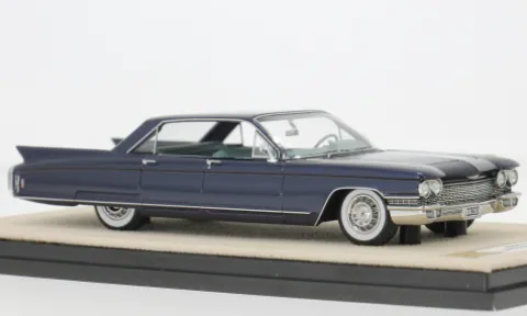 Cadillac Eldorado Brougham Pininfarina, dunkelblau, 1960, 1:43, Stamp Models