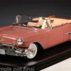 Cadillac Series 62 Convertible, dunkelrosa, 1957, 1:18, Stamp Models