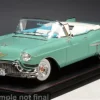 Cadillac Series 62 Convertible, türkis, 1957, 1:18, Stamp Models