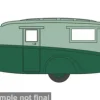 - Caravan, dunkelgrün/hellgrün, 1:76, Oxford