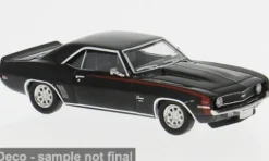 Chevrolet Camaro, schwarz, 1969, 1:87, Brekina