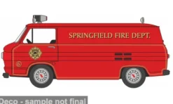 Chevrolet Corvair 95 Corvan, 1961, Springfield Fire Dept., 1:87, Oxford