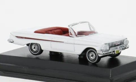 Chevrolet Impala, weiss/rot, 1961, 1:87, Oxford