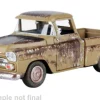 Chevrolet Apache Fleetside Pick Up, dunkelbeige/Dekor, 1958, 1:24, Motormax