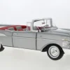 Chevrolet Bel Air Convertible, grau, 1957, 1:18, Auto World