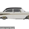 Chevrolet Bel Air - Lowrider, grau, 1957, 1:64, IXO America