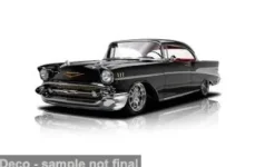 Chevrolet Bel Air, schwarz, 1957, 1:18, Maisto