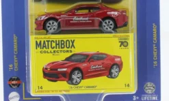 Chevrolet Camaro, rot, 2016, 1:64, Matchbox