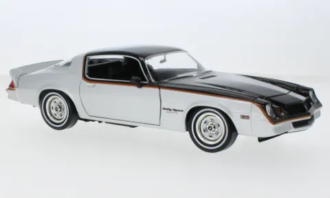 Chevrolet Camaro RS, silber/schwarz, 1979, 1:18, Greenlight