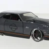 Chevrolet Camaro Z28, dunkelgrau, 1968, Harley-Davidson, 1:24, Maisto