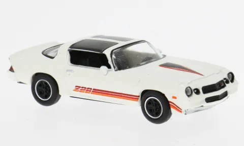 Chevrolet Camaro Z28, weiss, 1980, 1:87, Brekina