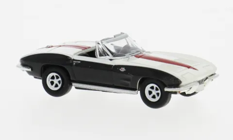 Chevrolet Corvette C2 Cabrio, 1962, Racing, 1:87, Brekina