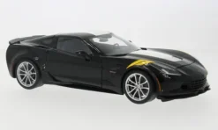 Chevrolet Corvette (C7) Grand Sport, schwarz/weiss, 2017, 1:18, AUTOart