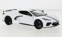 Chevrolet Corvette C8 Stingray, weiss, 2020, 1:24, Motormax