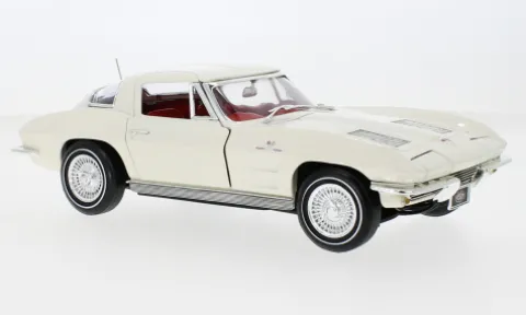 Chevrolet Corvette (C2) Z06, weiss, 1963, 1:18, Auto World
