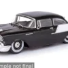 Chevrolet One-Fifty Sedan, schwarz/weiss, 1957, 1:64, IXO America