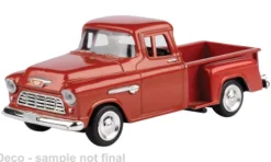 Chevrolet 3100 Stepside, dunkelorange, 1955, 1:43, Motormax