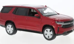 Chevrolet Tahoe, rot, 2021, 1:24, Maisto