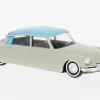 Citroen DS 19, hellgrau/hellblau, 1955, 1:87, Busch