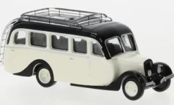 Citroen U23 Autocar, beige/schwarz, 1947, 1:87, Norev