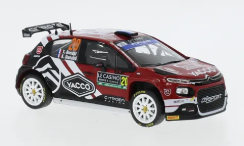 Citroen C3 Rally 2, Rallye WM, Rallye Monte Carlo, 2024, #20, Y.Rossel/A.Dunand, 1:43, IXO