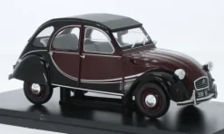 Citroen 2CV6 Charleston, dunkelrot/schwarz, 1982, 1:24, SpecialC.-132