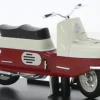 CZ 175/501 Cezeta, dunkelrot/beige, 1958, 1:18, Abrex