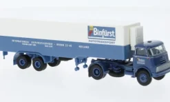 DAF DO 2000 Kühlkoffer-SZ, 1957, Binfürst, 1:87, Brekina