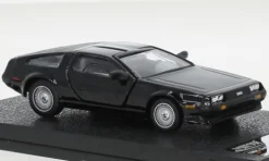 DeLorean DMC12, schwarz, 1981, 1:43, Vitesse