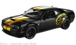 Dodge Challenger Hellcat SRT, schwarz/gold, 2018, 1:24, Motormax