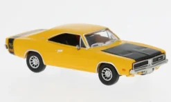 Dodge Charger, dunkelgelb, 1969, 1:87, Brekina
