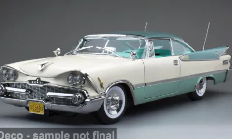Dodge Custom Royal Lancer Hard Top, türkis/beige, 1959, 1:18, Sun Star
