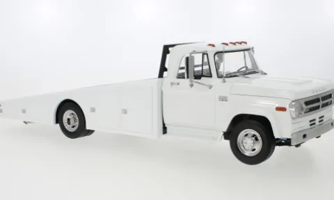 Dodge D-300 Ramp Truck, weiss, 1970, 1:18, ACME
