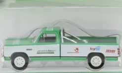 Dodge D-350, weiss/grün, 1990, Trade Show Exclusive 2023, 1:64, Greenlight
