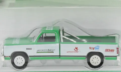 Dodge D-350, weiss/grün, 1990, Trade Show Exclusive 2023, 1:64, Greenlight