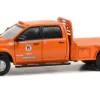 Dodge RAM 3500 Dually Flatbed, 2023, City of Austin Public Works, 1:64, Greenlight