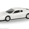 Ferrari Testarossa, weiss, 1:87, Herpa