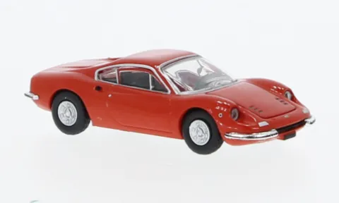 Ferrari Dino 246 GT, hellrot, 1969, 1:87, PCX87