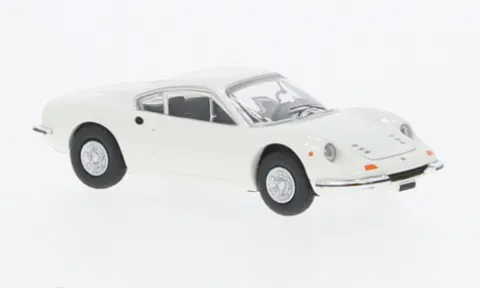 Ferrari Dino 246 GT, weiss, 1969, 1:87, PCX87