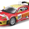Ferrari F430 GTC, 24h Le Mans, 2008, BMS Scuderia Italia, Pirelli, #97, F.Babini/M.Malucelli, 1:43, Bburago