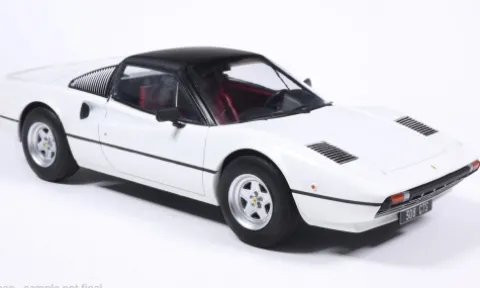 Ferrari 308 GTS, weiss, 1977, 1:18, MCG