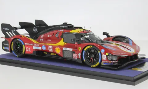 Ferrari 499P, AF Corse, 24h Le Mans, 2025, Ferrari AF Corse, #51, A.P.Guidi/J.Calado, 1:18, Look Smart
