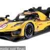 Ferrari 499P 3.0L TURBO V6, 24h Le Mans, 2025, #83, R.Kubica/Y.Ye, 1:43, Bburago