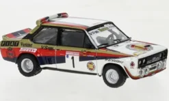 Fiat 131 Abarth, Rally Hunsrück, 1980, Fiat Warsteiner, #1, W.Röhrl, 1:87, Brekina