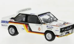 Fiat 131 Abarth, Rally Hunsrück, 1980, Fiat Minolta, #1, W.Röhrl, 1:87, Brekina