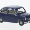 Fiat 600, dunkelblau, 1955, 1:87, Wiking
