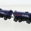Fiat 691 Millepiedi, 1970, Gasol Fina, 1:87, Brekina Starline