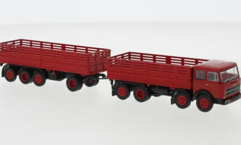 Fiat 691, rot/schwarz, 1970, 1:87, Brekina Starline